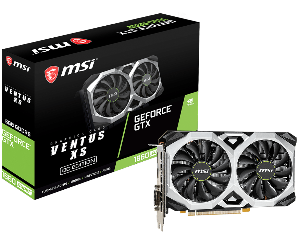 MSI GeForce GTX 1660 SUPER VENTUS XS OCV1