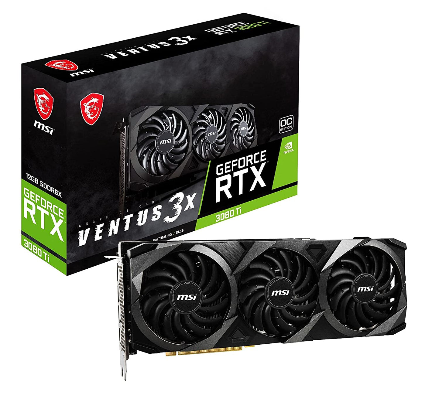 MSI GeForce RTX 3080 Ti VENTUS 3X 12G OC