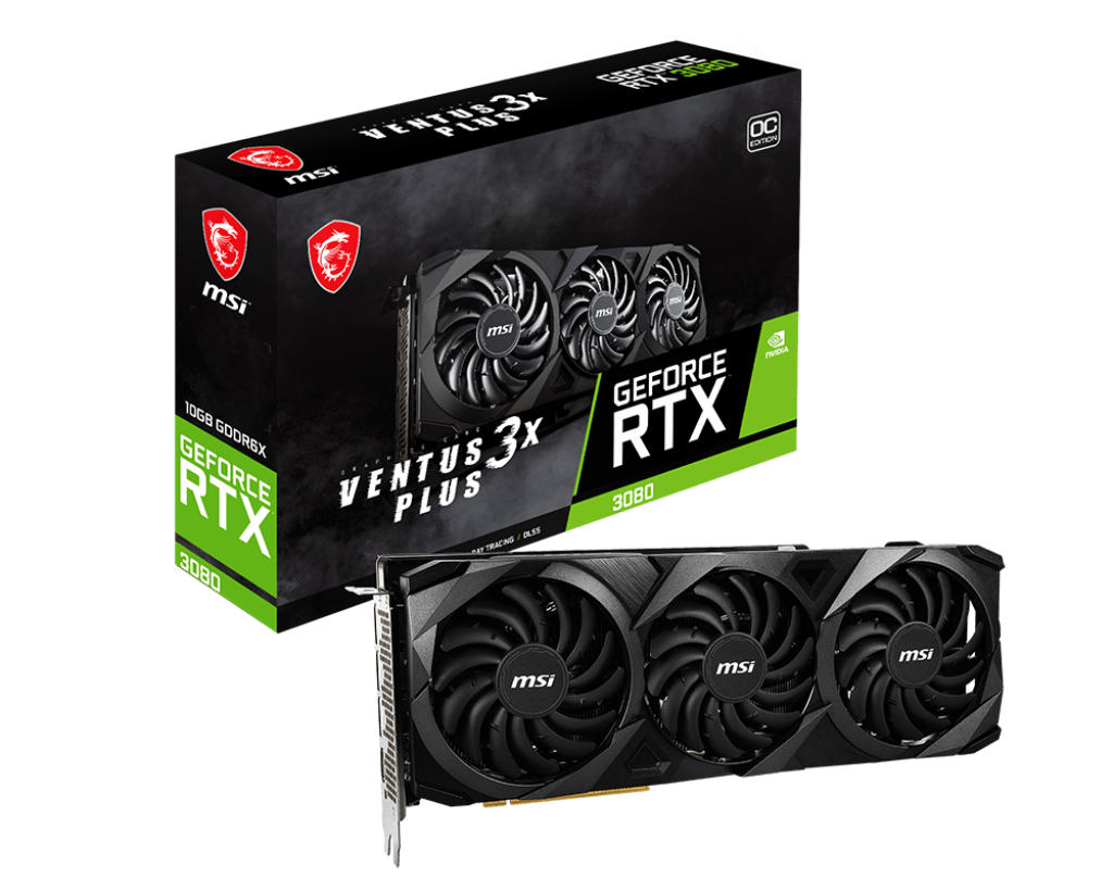 MSI GeForce RTX 3080 VENTUS 3X PLUS 10G OCV1 LHR