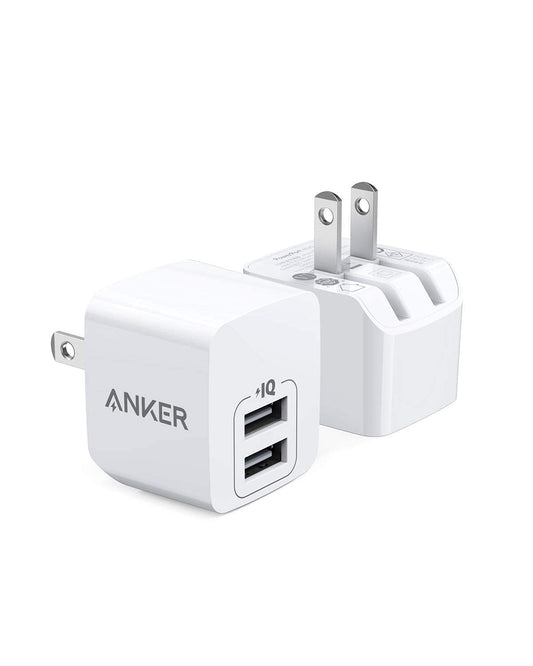 Anker PowerPort Mini 2 USB Port 12W Total White A2620222