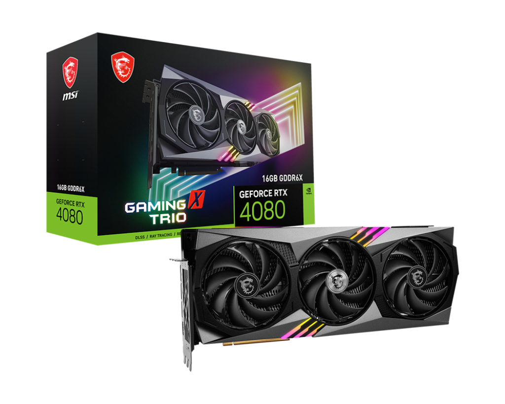 MSI GeForce RTX 4080 16GB GAMING X TRIO (VC 8092)