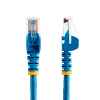 Startech 10m Blue Cat 5e Cable (Snagless) | 45PAT10MBL