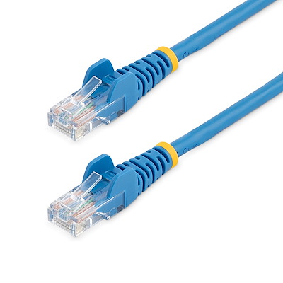 Startech 10m Blue Cat 5e Cable (Snagless) | 45PAT10MBL