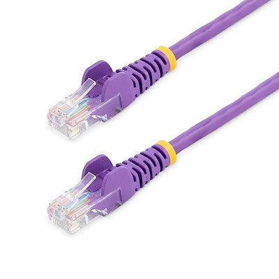 Startech 10m Purple Cat 5e Cable (Snagless) |45PAT10MPL