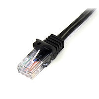 Startech 1m Black Cat 5e Cable | 45PAT1MBK