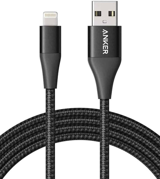 ANKER POWERLINE III LIGHTNING CABLE 3FT BLACK