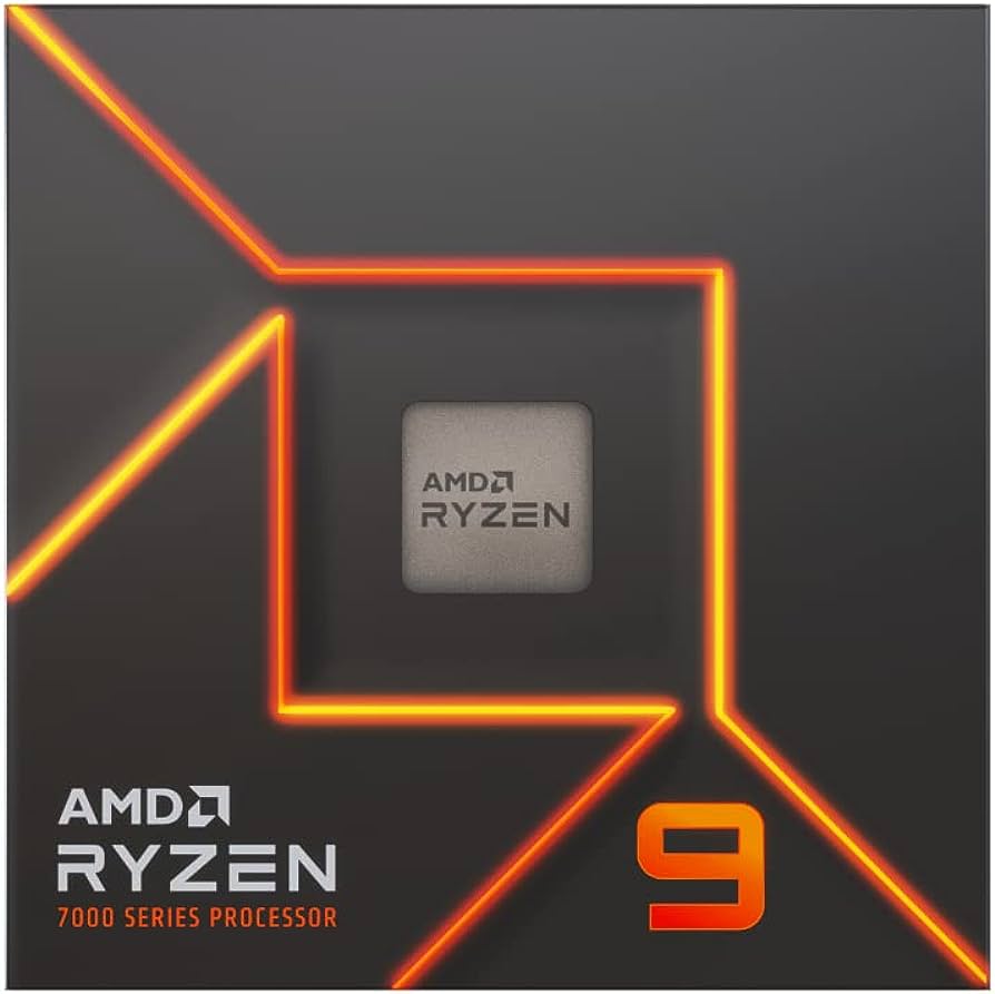 AMD Ryzen 9 7900, with Wraith Prism Cooler 4.7GHz