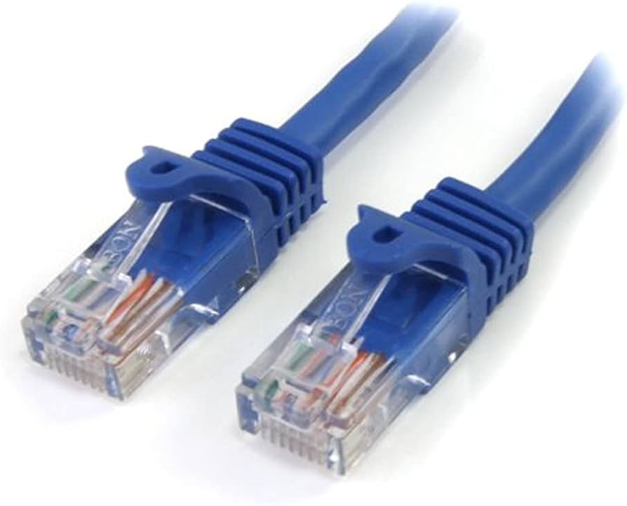 Startech 5 m Blue Snagless Cat5e UTP Patch Cable