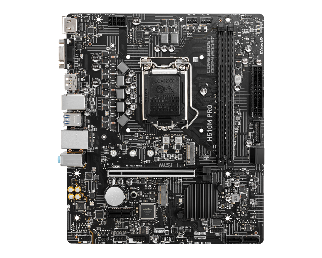 MSI H510M PRO Motherboard