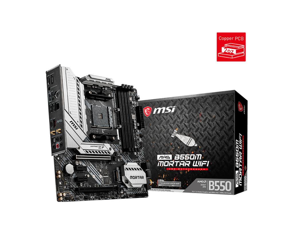 MSI MAG B550M MORTAR WIFI Motherboard