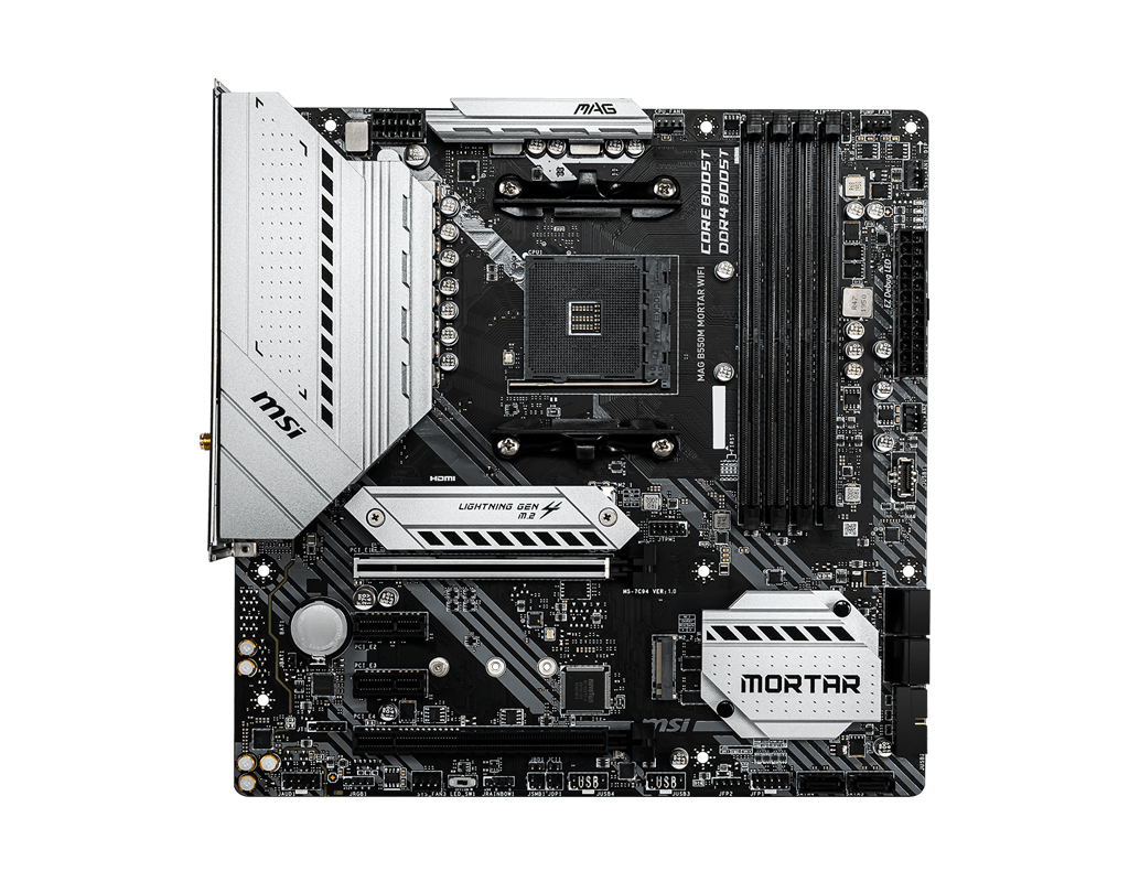 MSI MAG B550M MORTAR WIFI Motherboard