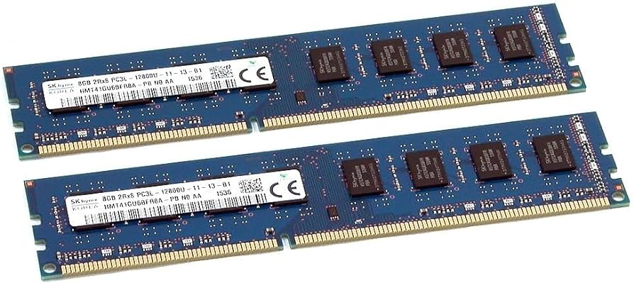 8GB PC3-12800U SK Hynix RAM For Desktop RTG HMT451U6BFR8A-PB