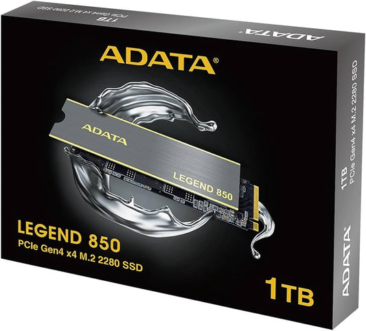 1TB ADATA Legend 850 PCIe Gen4.0x4 NVMe 2280 M.2 NVME SSD