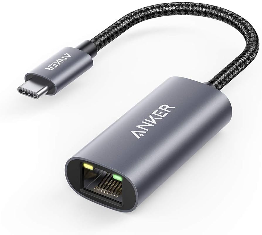 Anker USB-C to Ethernet Adapter Gray