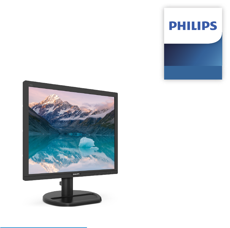 PHILIPS MONITOR 17" 170S9 LED 5:4 SQUARE VGA DVI