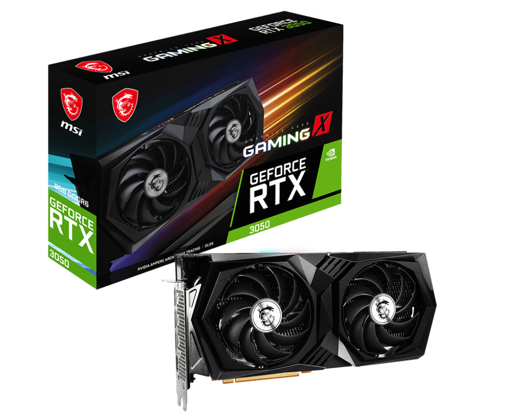 MSI GeForce RTX 3050 GAMING X 8G