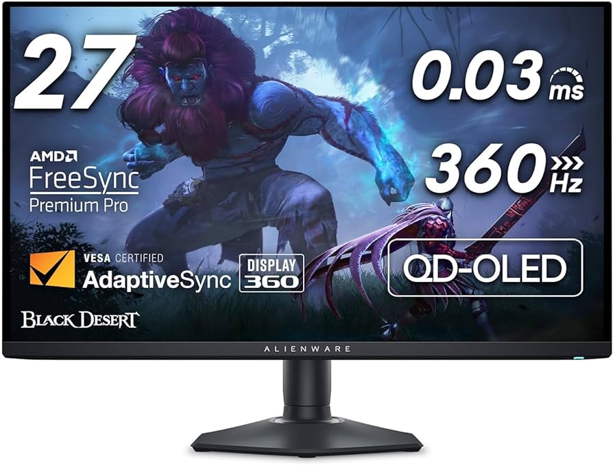 Alienware 27 360Hz QD-OLED Gaming Monitor - AW2725DF