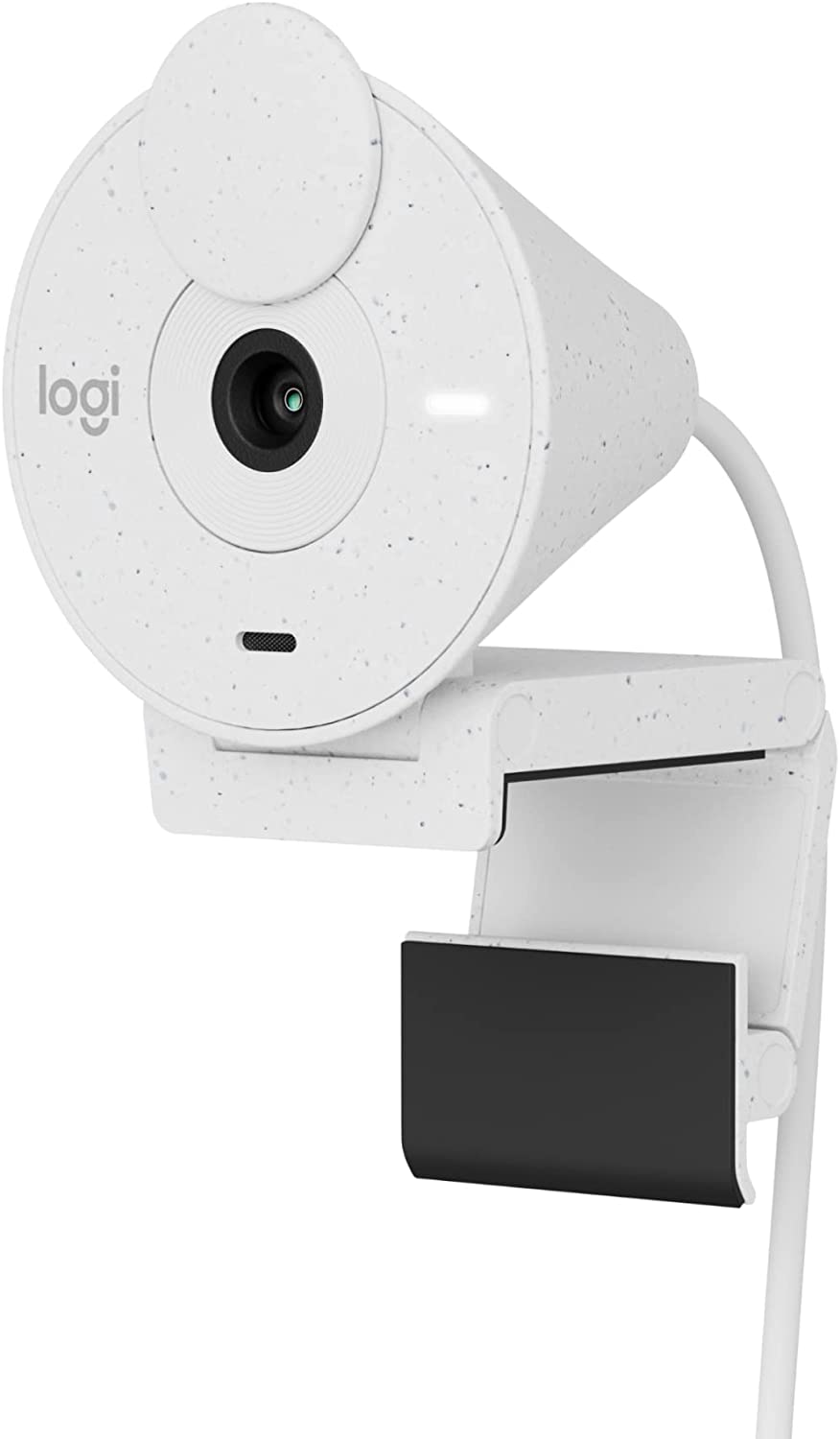 LOGITECH BRIO 300 FULL HD WEBCAM - OFF-WHITE