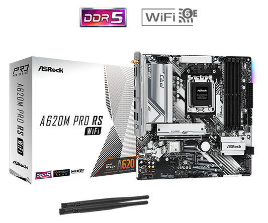 ASROCK A620M PRO RS WIFI AX