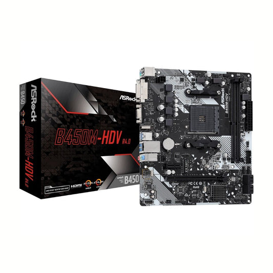 ASRock B450M-HDV R4.0 ASR-90-MXB9N0-A0UAYZ