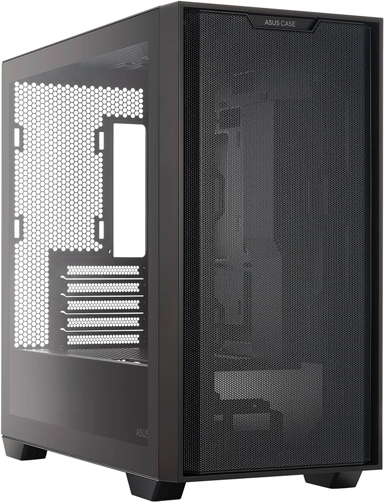 ASUS A21 CASE BLACK MATX WITH TG ASUS A21 CASE BLACK