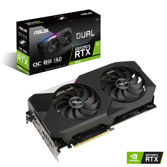 ASUS DUAL-RTX3070-O8G-V2 NVIDIA GRAPHIC CARD