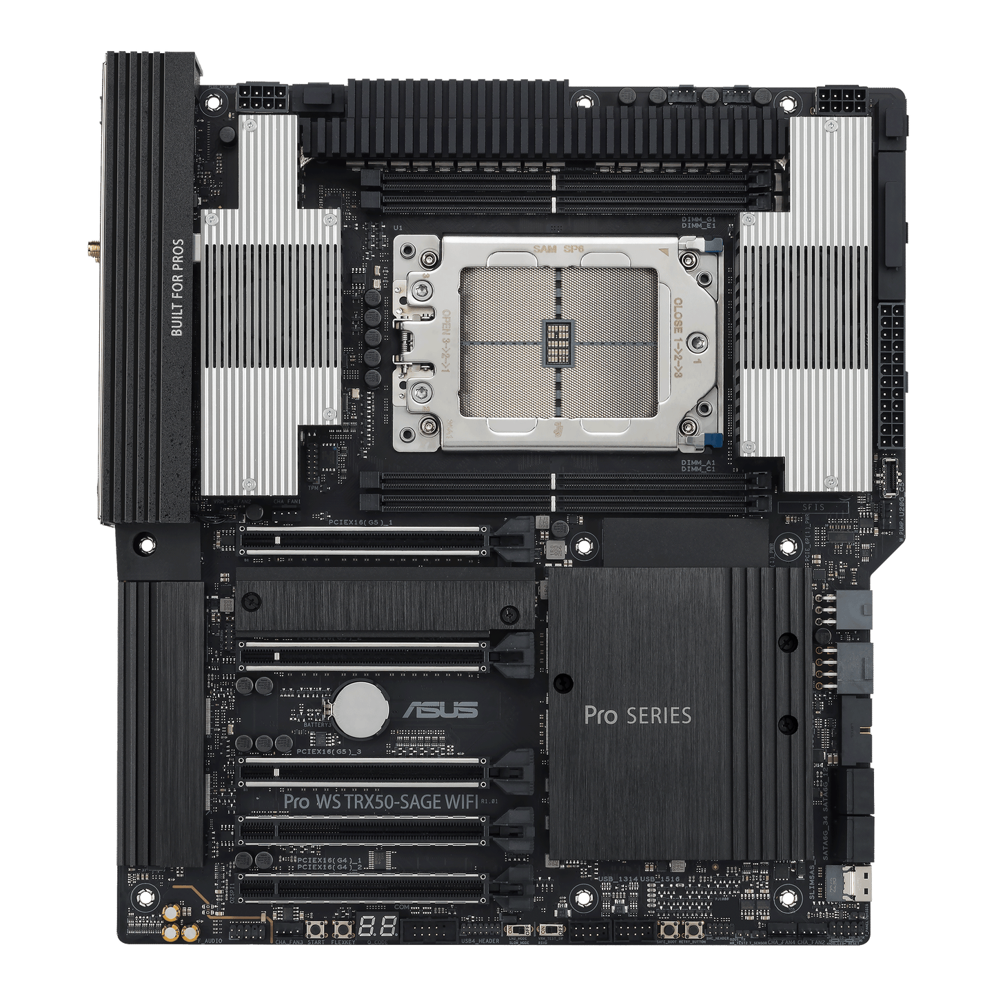 ASUS  PRO WS TRX50-SAGE WIFI -7 PCIE 5.0 10GB THREADRIPPER MOTHERBOARD