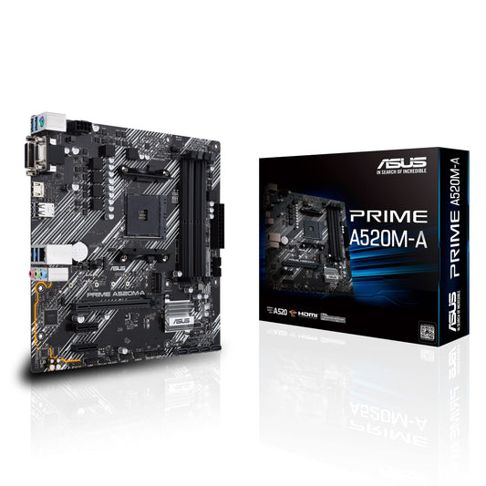 Asus AMD A520M-A (Ryzen AM4) micro ATX MOTHERBOARD