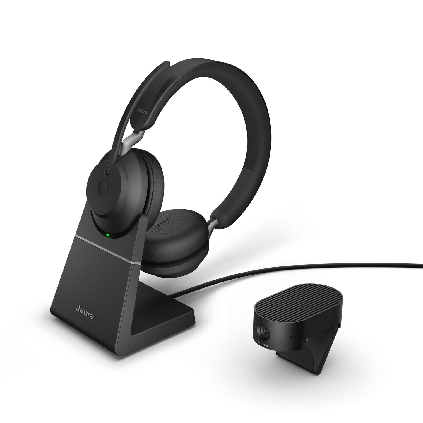 Jabra Evolve2 85 Link380c UC Stereo Stand Black