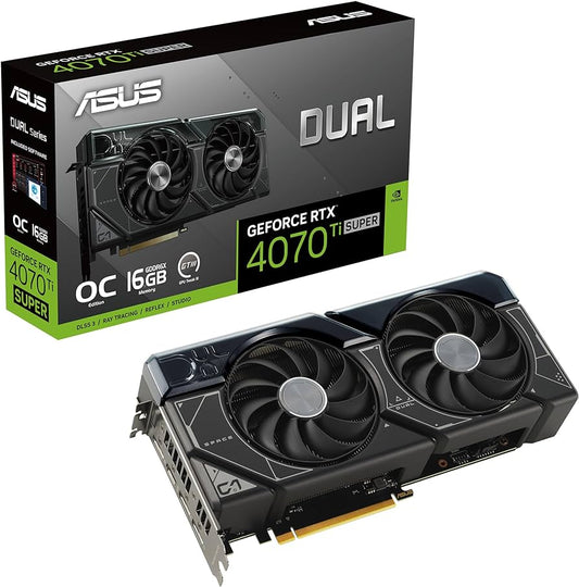 ASUS Dual GeForce RTX 4070 Ti SUPER 16GB OC Edition RTX4070TIS-O16G