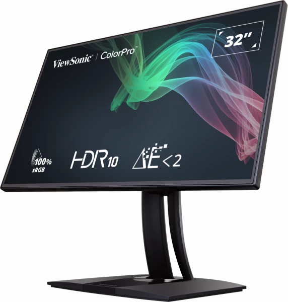 Viewsonic 32 ‚ W (31.5 ‚  Viewable), UHD 3840 x 2160 , AH-IPS, 350cd/m, 99.67% sRGB color coverage, 99.6