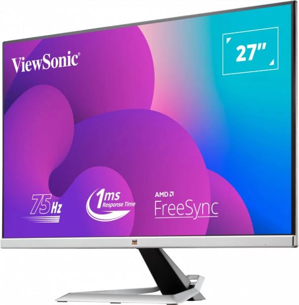 Viewsonic 27" wide, SuperClearIPS, 1920x1080(Full HD), 1ms, 75hz, Freesync, 2Wx2 speaker, VGA/HDMI