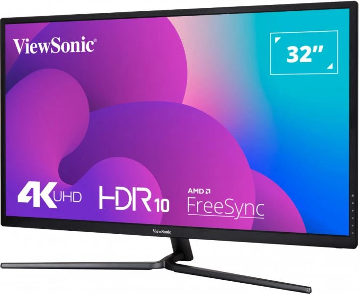 Viewsonic 32" wide, SuperClear „¢ VA, ultra slim bezel, 3840 X 2160 (UHD), 300cd/m, 80million:1 (DCR),