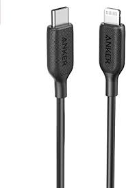 Anker PowerLine III USB-C to Lightning 2.0 Cable 1ft Black