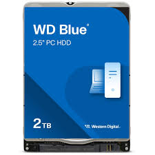 WD INT. HDD 2.5" BLUE SLIM 2TB 7MM 128M CACHE WD20SPZX