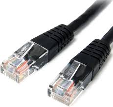 Startech 50 FT BLACK CATEGORY 5 PATCH CABLE