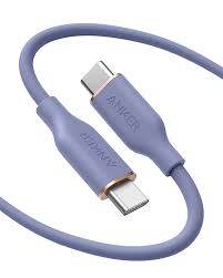 Anker PowerLine III Flow USB-C to USB-C Cable B2C - UN Violet Iteration 1