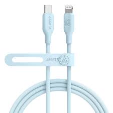 Anker 542 USB-C to Lightning Cable (Bio-Based 3ft) Blue