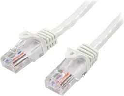 Startech 50cm White Cat 5e Cable (Snagless)