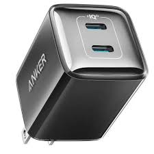 Anker Nano Pro Charger Dual USB C 40W SG Plug Black