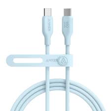 Anker 544 USB-C to USB-C Cable (Bio-Based 6ft) Blue