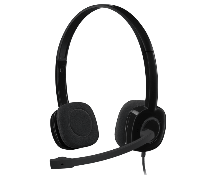 Logitech Stereo Headset H151 - Black