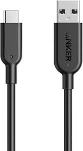 Anker A8465011 PowerLine II 3ft USB-C to USB 3.1 Cable