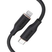 Anker PowerLine III Flow USB-C to Lightning 3ft Black