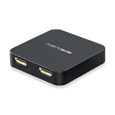 Acasis HD32 HDMI Splitter Full HD 4K 3D 1 in 2 out 1080p Video 1X2