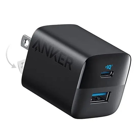 Anker 323 Charger (33W) 1A + 1C Black