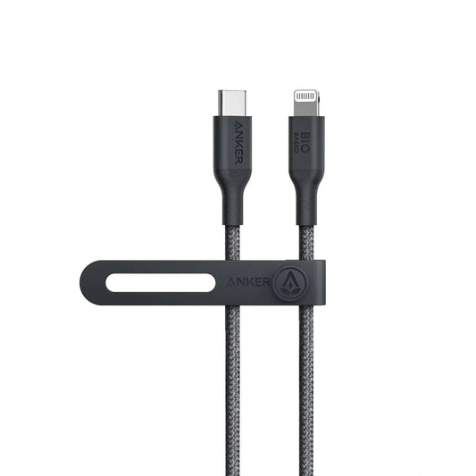 Anker 542 USB-C to Lightning Cable (Bio-Based 3ft) Black