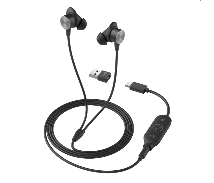 Logitech Logi Zone Wired Earbuds UC