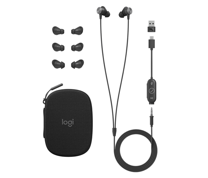 Logitech Logi Zone Wired Earbuds UC