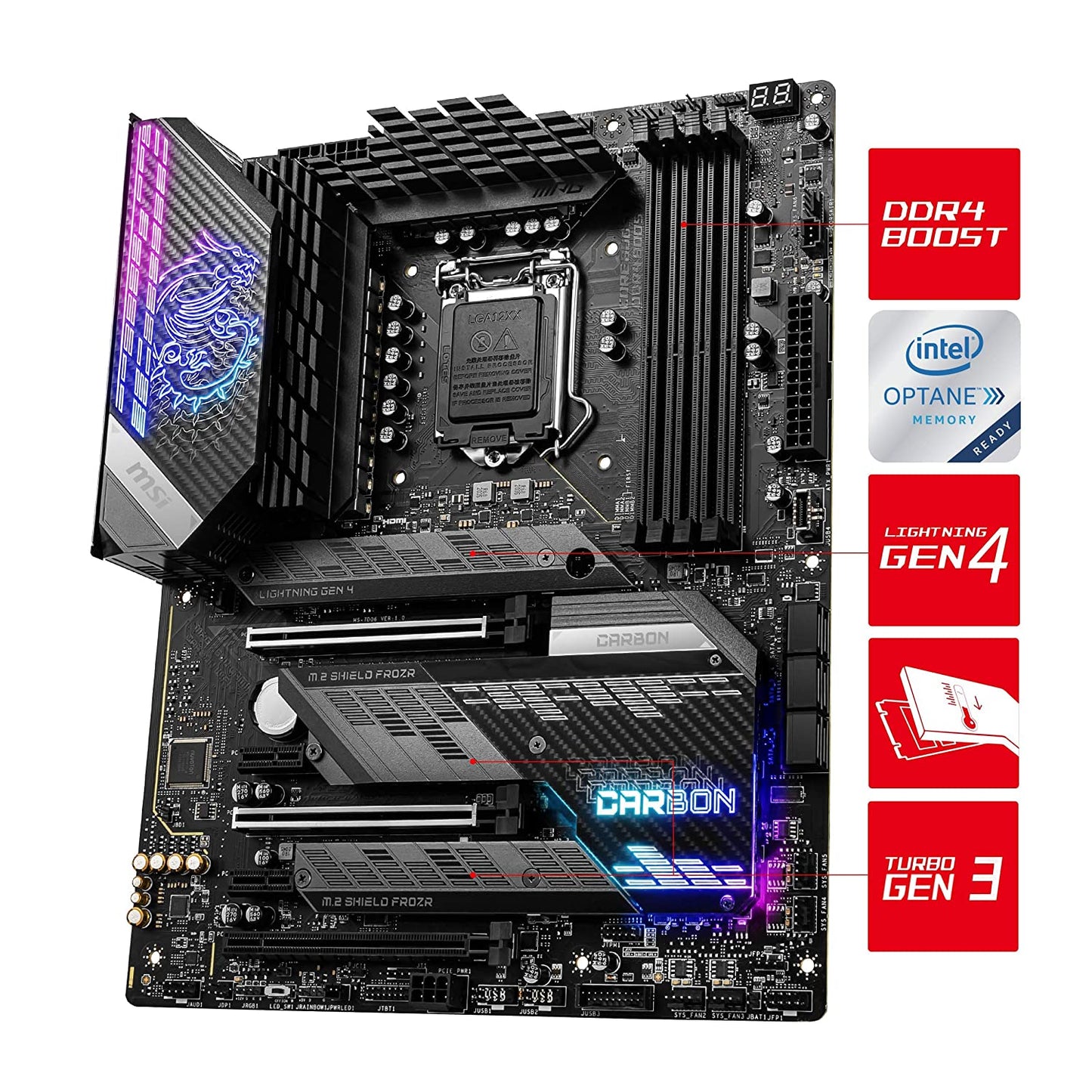 MSI MPG Z590 GAMING CARBON WIFI Motherboard